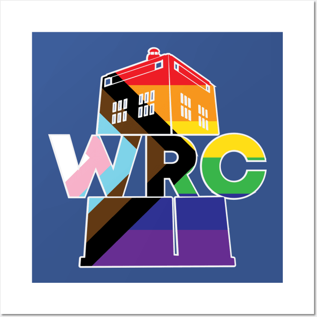 WRC Pride 2021 Wall Art by Fanthropy Running Clubs